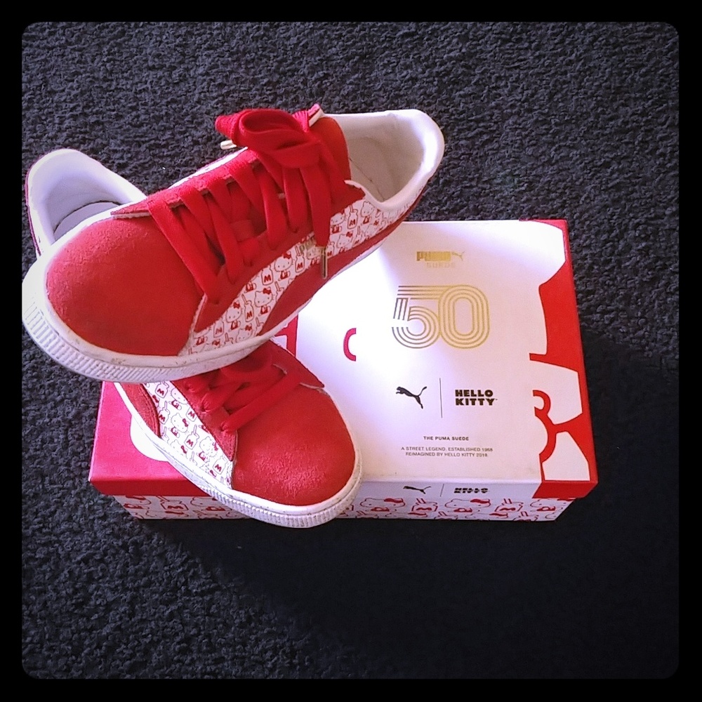 Puma Suede 50 Hello Kitty